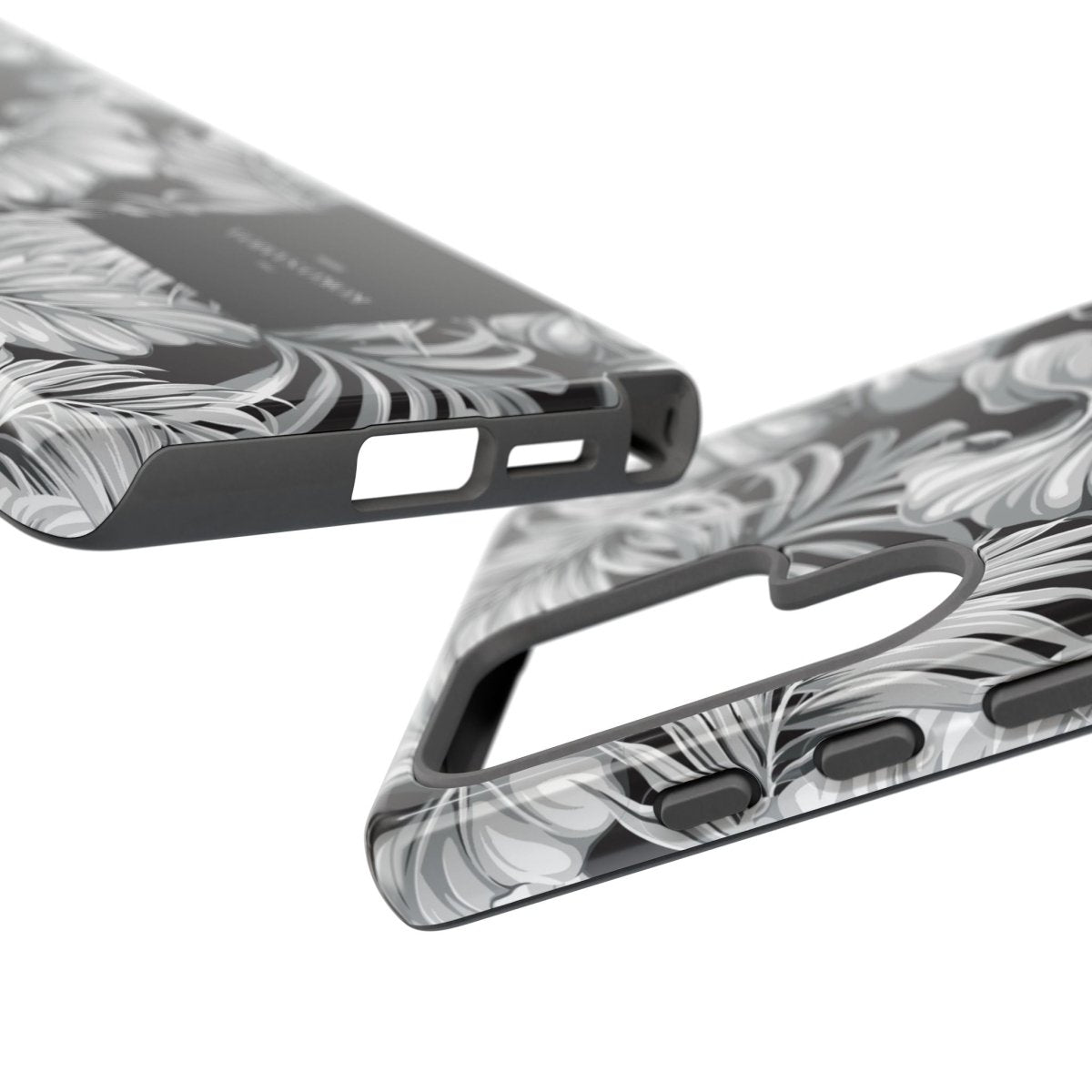 Samsung Galaxy S25 tough phone case by WOYC in Falealili Shades, glossy finish, provides durable protection for smartphones.