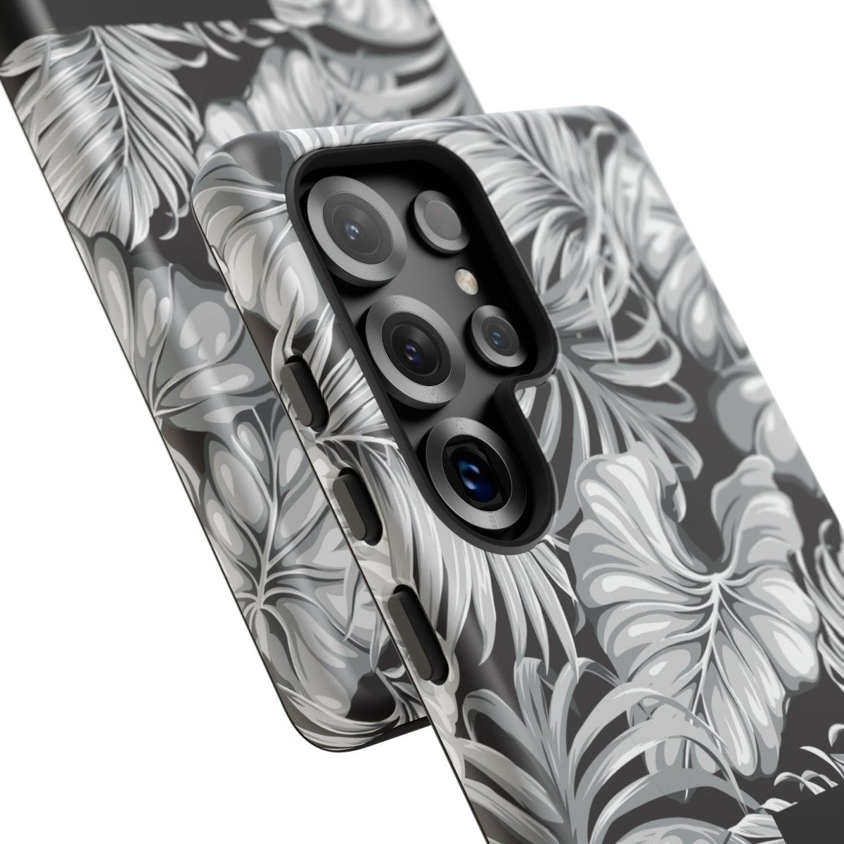 Samsung Galaxy S25 tough phone case by WOYC in Falealili Shades with glossy finish, designed for durability and style.