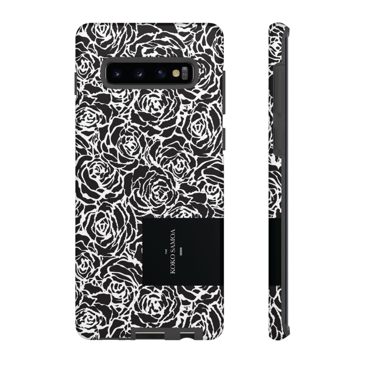 Samsung Galaxy S25 tough phone case by WOYC with Faleasiu Nights design, glossy finish, durable protection for AU, NZ, and USA.
