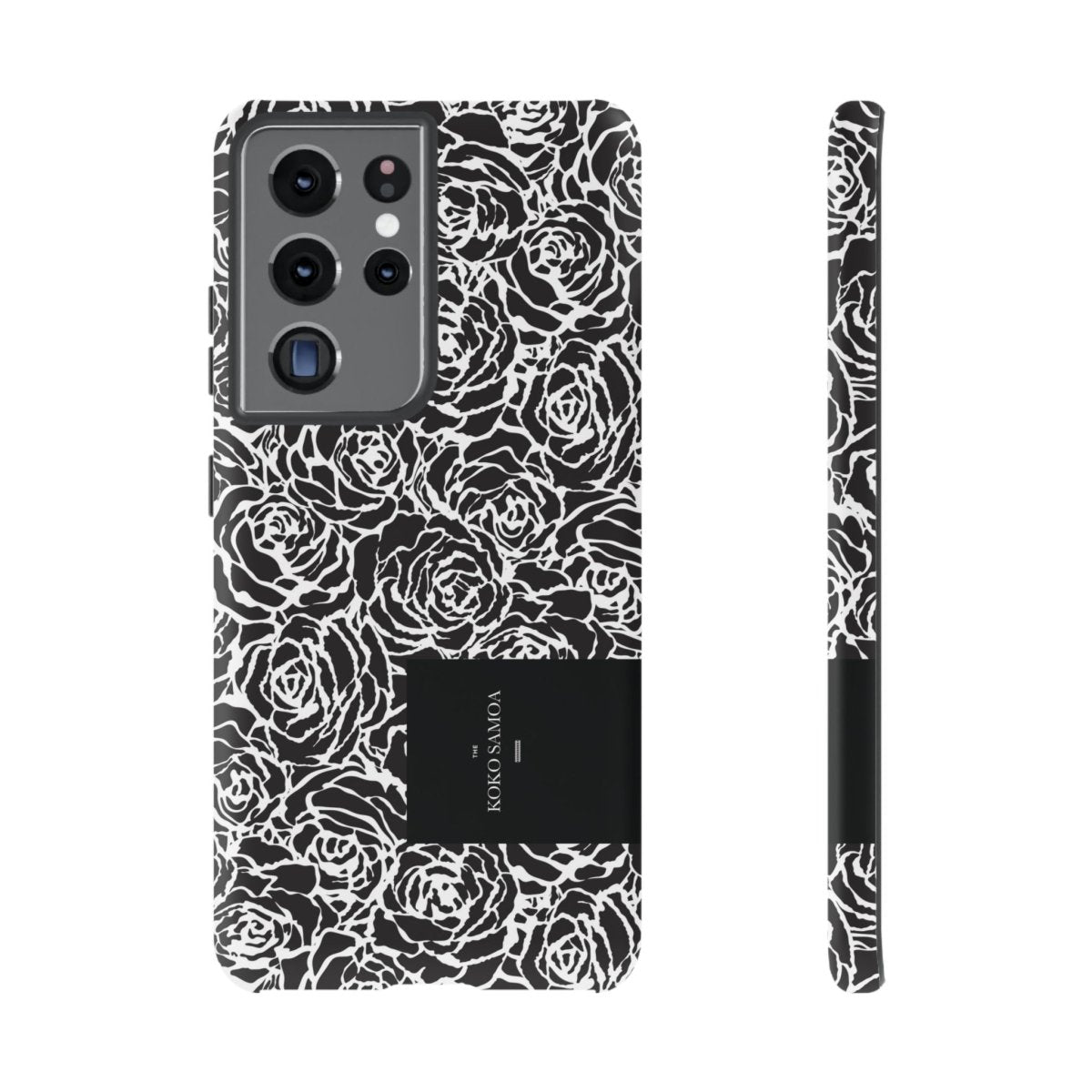 Samsung Galaxy S25 tough phone case by WOYC with glossy Faleasiu Nights design, durable protective cover for AU, NZ, and USA.
