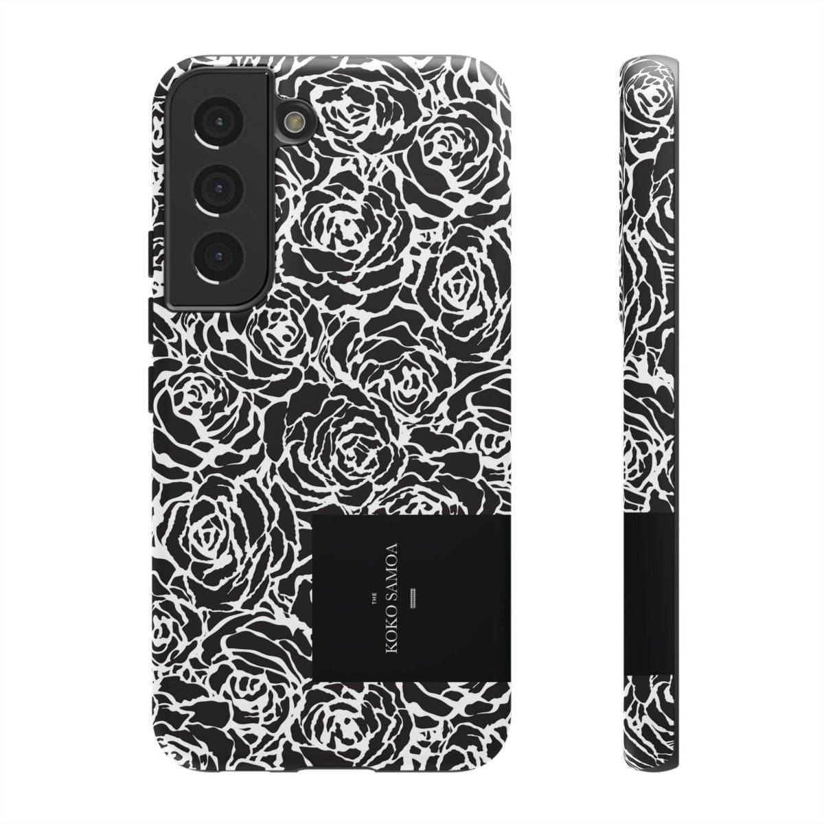 Samsung Galaxy S25 tough phone case by WOYC featuring Faleasiu Nights design, glossy finish, durable protective cover.
