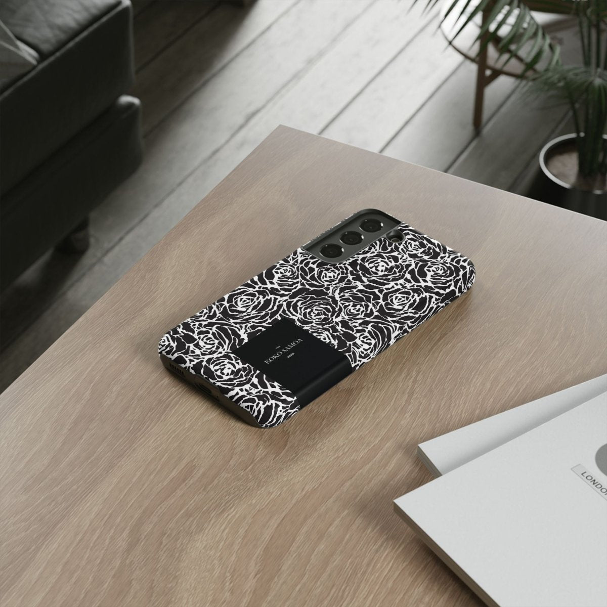 Samsung Galaxy S25 tough phone case by WOYC featuring Faleasiu Nights design in a glossy finish.