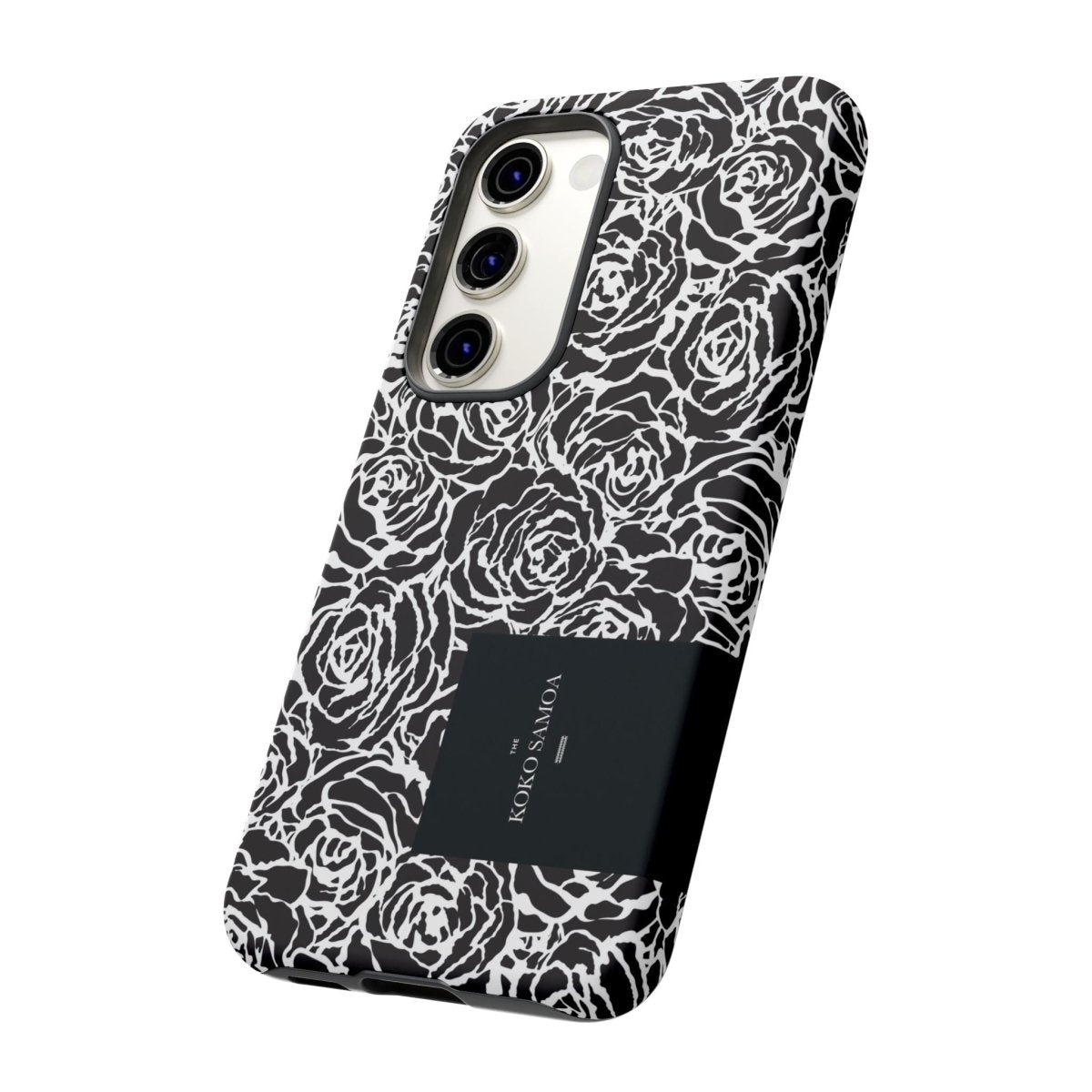 Samsung Galaxy S25 tough phone case by WOYC featuring Faleasiu Nights design in glossy finish for AU, NZ, and USA markets.