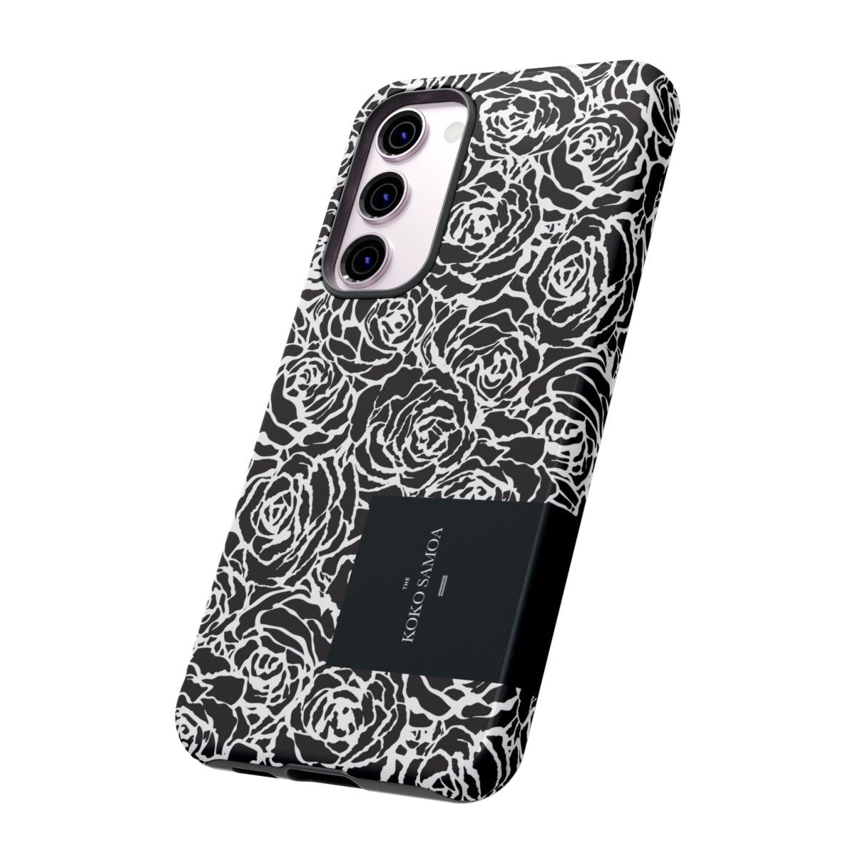 Samsung Galaxy S25 tough phone case by WOYC with glossy Faleasiu Nights design, durable protective cover in AU/NZ/USA style.