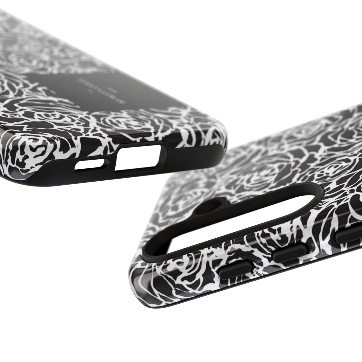 Samsung Galaxy S25 tough phone case by WOYC with glossy Faleasiu Nights design, featuring durable protection for smartphones.