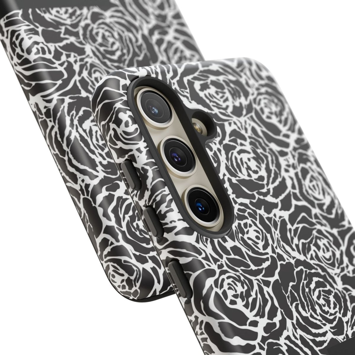 Samsung Galaxy S25 tough phone case by WOYC with glossy Faleasiu Nights design, durable protection for AU, NZ, and USA markets.