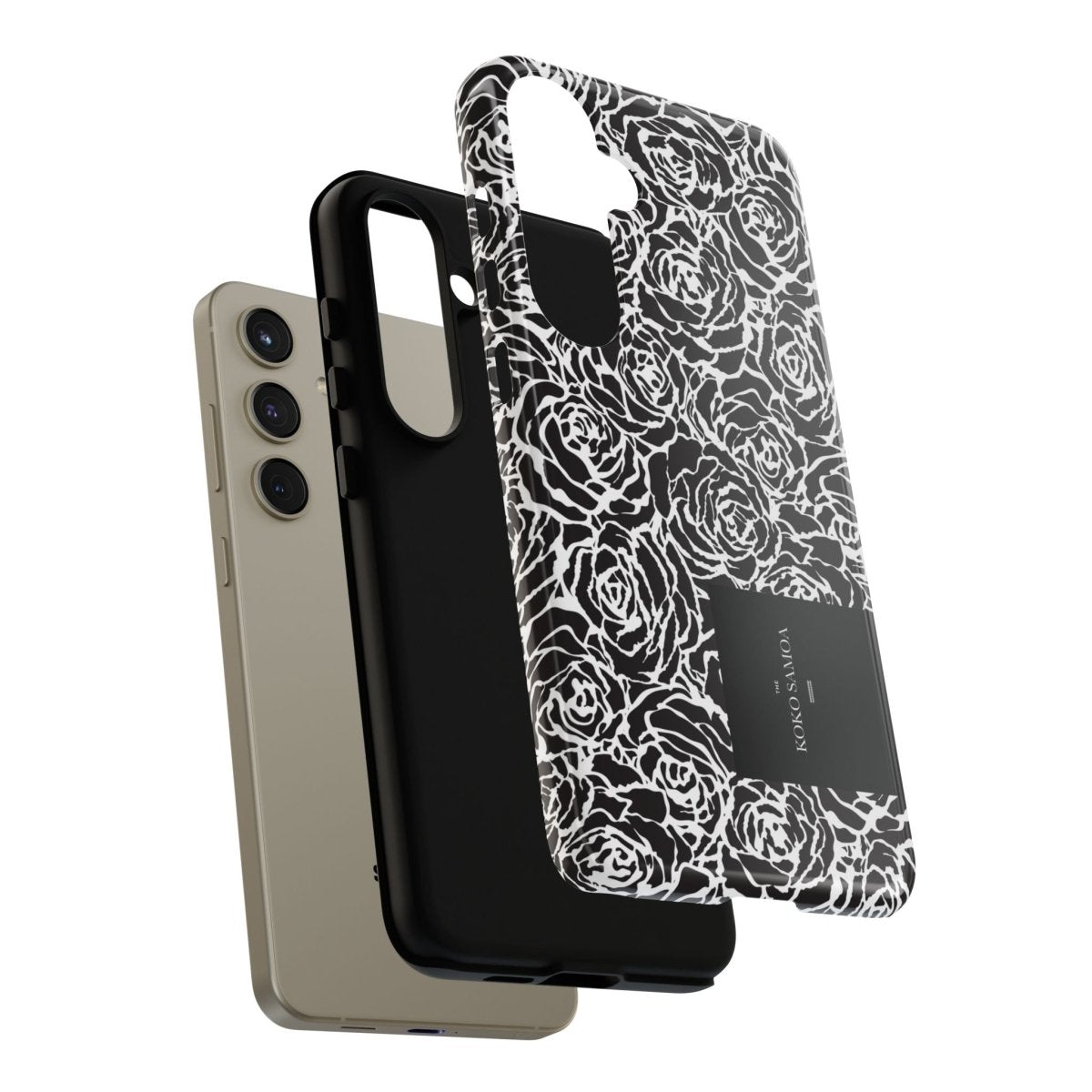 Samsung Galaxy S25 tough phone case by WOYC featuring Faleasiu Nights design, durable glossy protective case for AU/NZ/USA regions.