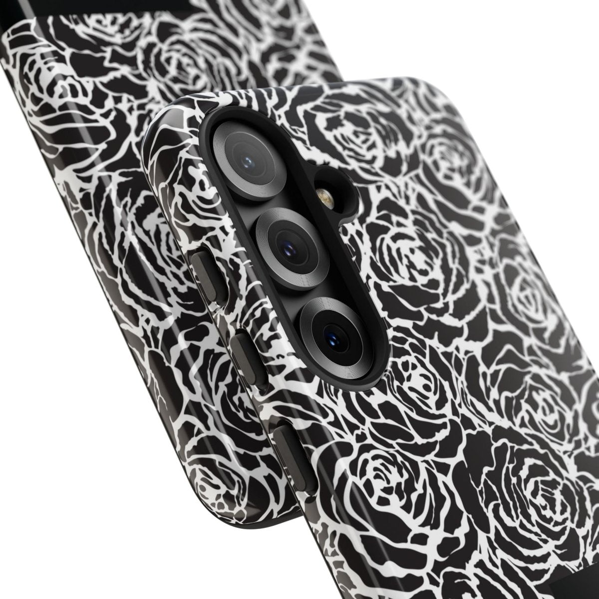 Samsung Galaxy S25 tough phone case by WOYC featuring a glossy Faleasiu Nights design, rugged protection for AU, NZ, and USA.