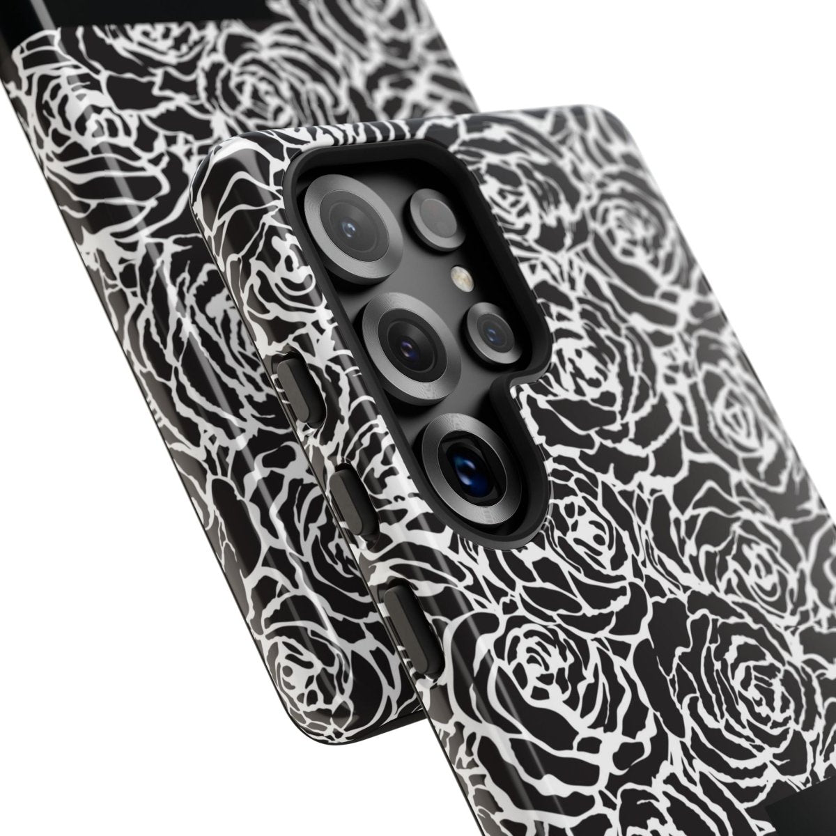 Samsung Tough Phone Case by WOYC featuring Faleasiu Nights design for Galaxy S25, glossy finish, durable protection.