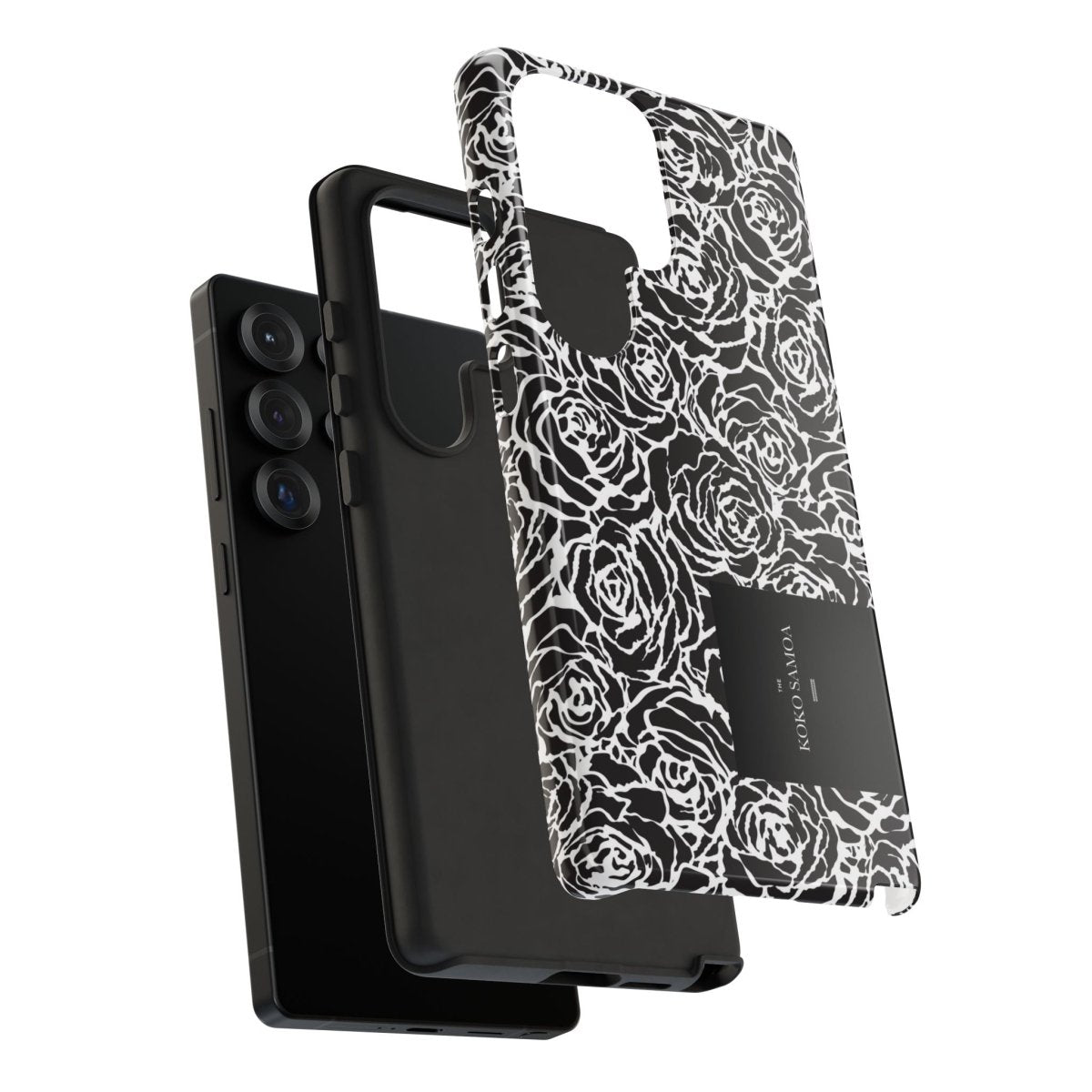 Samsung Galaxy S25 tough phone case by WOYC featuring Faleasiu Nights design, glossy finish, durable protection for AU, NZ, and USA.