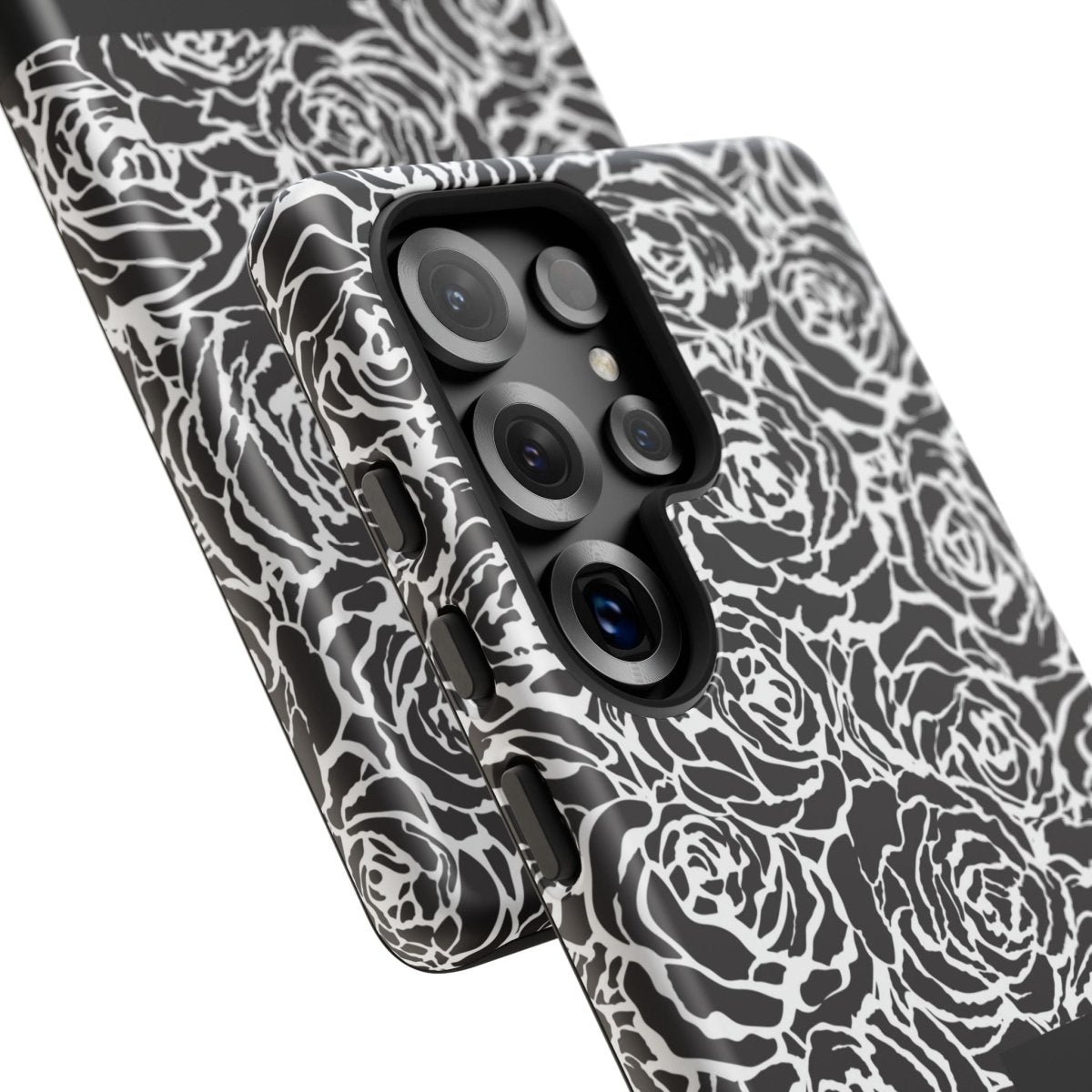 Samsung Galaxy S25 tough phone case by WOYC with Faleasiu Nights design, glossy finish, durable protective cover.