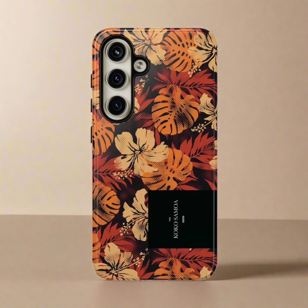 Samsung Tough Phone Case - Lalomanu Ember - AU/NZ/USA - The Koko Samoa