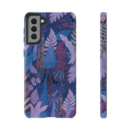 Samsung Tough Phone Case - Lavender Palms - AU/NZ/USA - The Koko Samoa