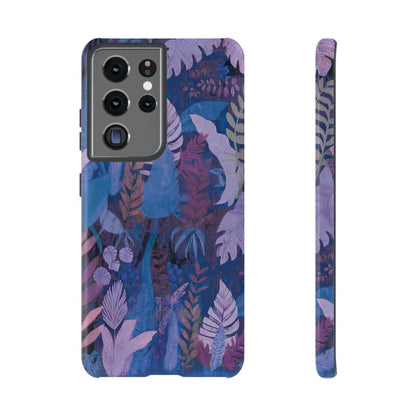 Samsung Tough Phone Case - Lavender Palms - AU/NZ/USA - The Koko Samoa