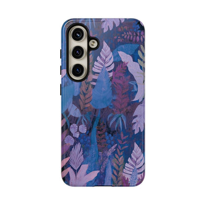 Samsung Tough Phone Case - Lavender Palms - AU/NZ/USA - The Koko Samoa