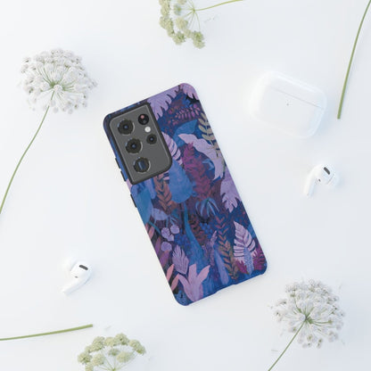 Samsung Tough Phone Case - Lavender Palms - AU/NZ/USA - The Koko Samoa