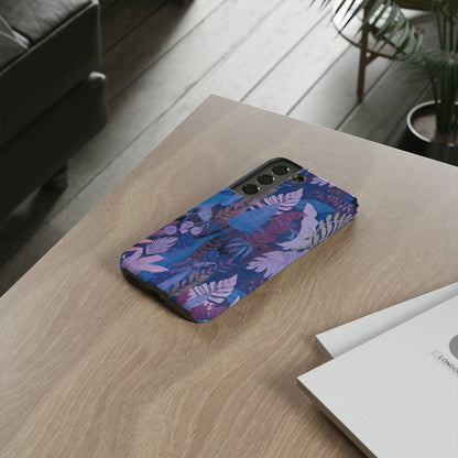 Samsung Tough Phone Case - Lavender Palms - AU/NZ/USA - The Koko Samoa