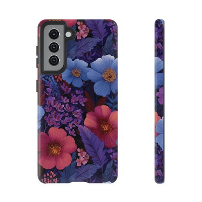 Samsung Tough Phone Case - Lavender Tropics - AU/NZ/USA - The Koko Samoa