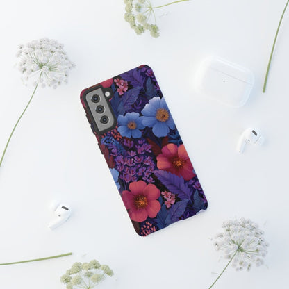 Samsung Tough Phone Case - Lavender Tropics - AU/NZ/USA - The Koko Samoa