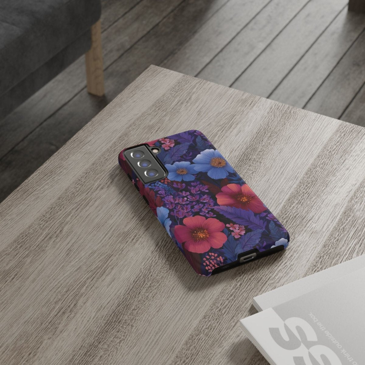Samsung Tough Phone Case - Lavender Tropics - AU/NZ/USA - The Koko Samoa