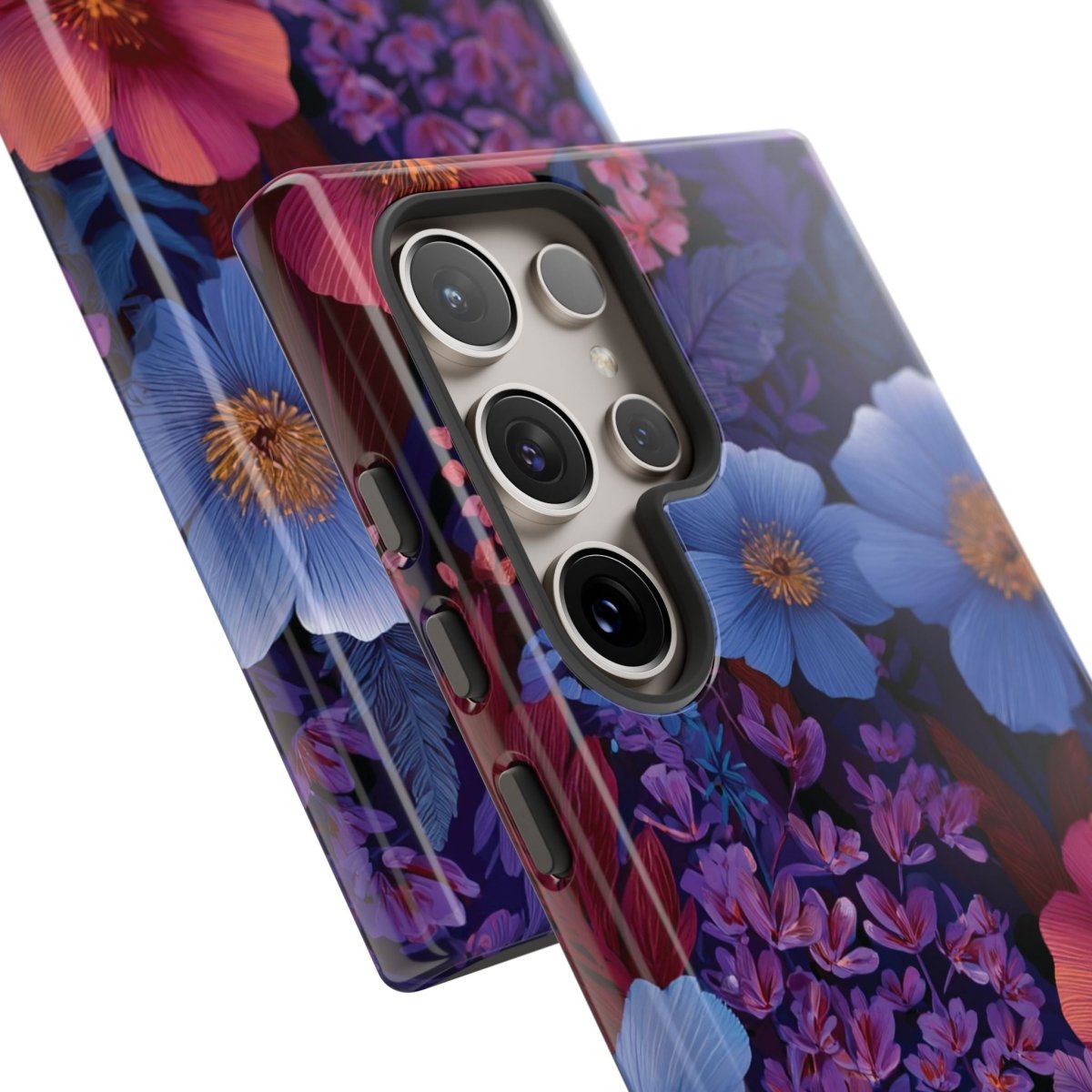 Samsung Tough Phone Case - Lavender Tropics - AU/NZ/USA - The Koko Samoa