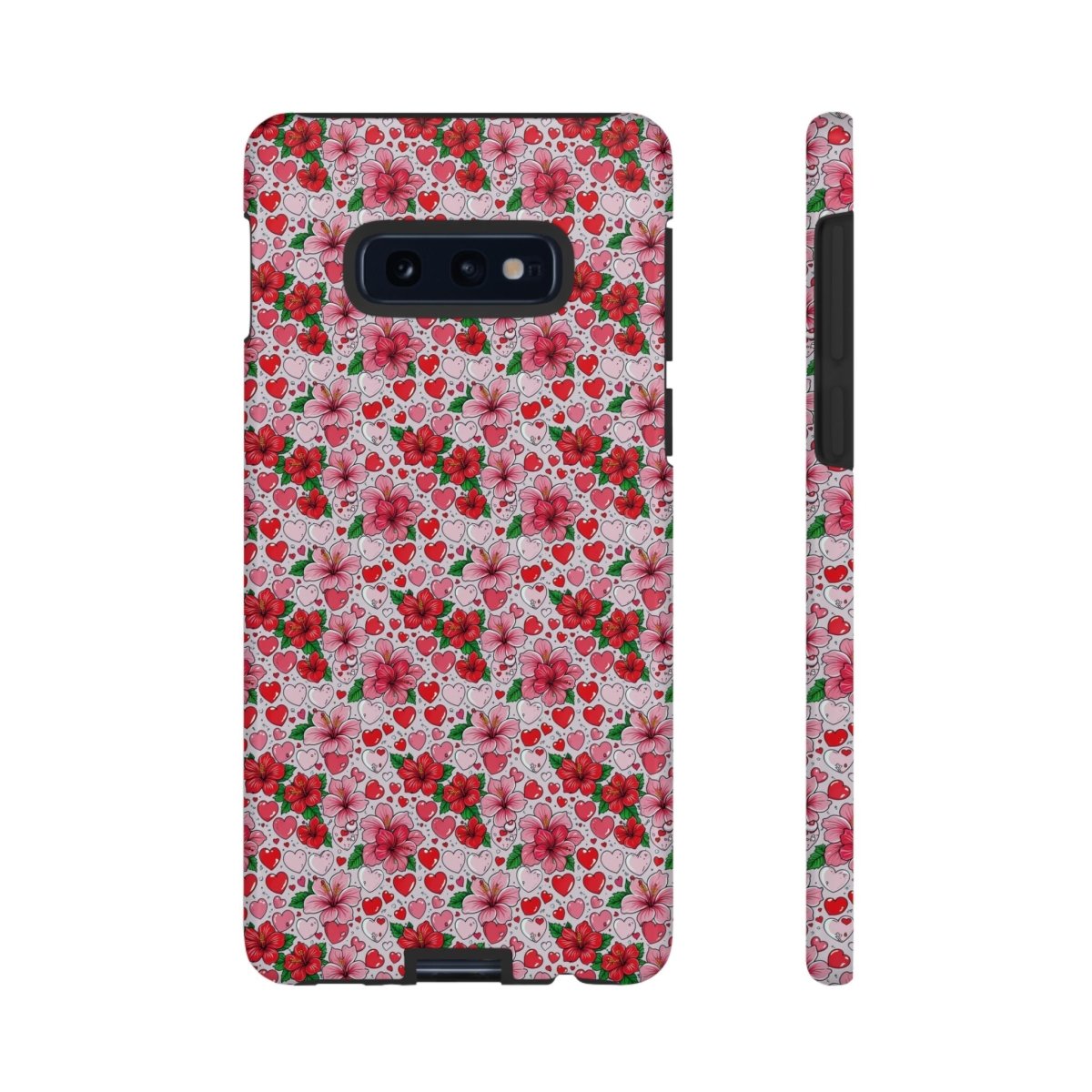 Samsung Galaxy S25 tough phone case featuring Love & Aute design, glossy protective cover for AU, NZ, and USA markets