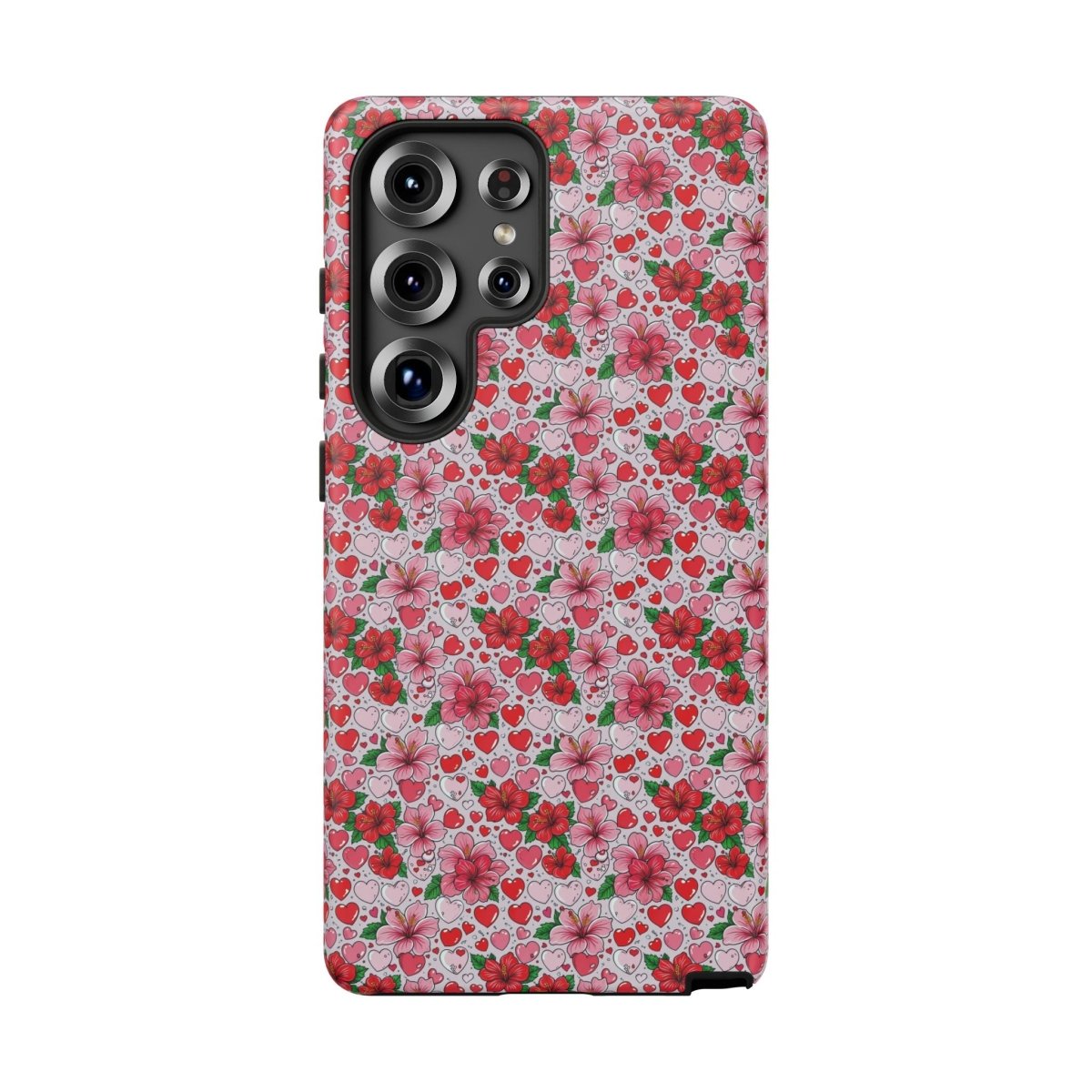 Samsung Galaxy S25 tough phone case with Love & Aute design, glossy finish, by Printify for AU, NZ, and US markets.