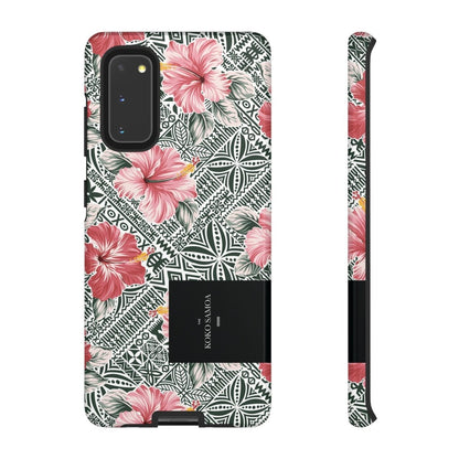 Samsung Tough Phone Case - Solosolo Blooms - AU/NZ/USA - The Koko Samoa