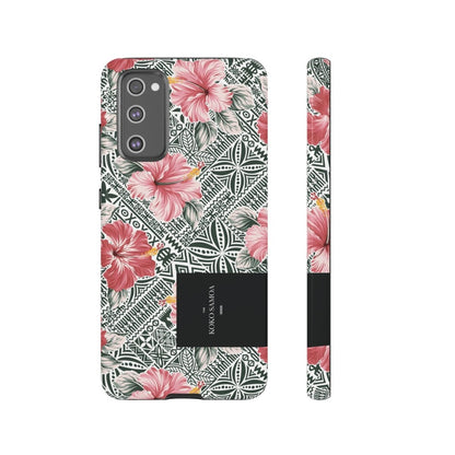 Samsung Tough Phone Case - Solosolo Blooms - AU/NZ/USA - The Koko Samoa