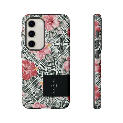 Samsung Tough Phone Case - Solosolo Blooms - AU/NZ/USA - The Koko Samoa
