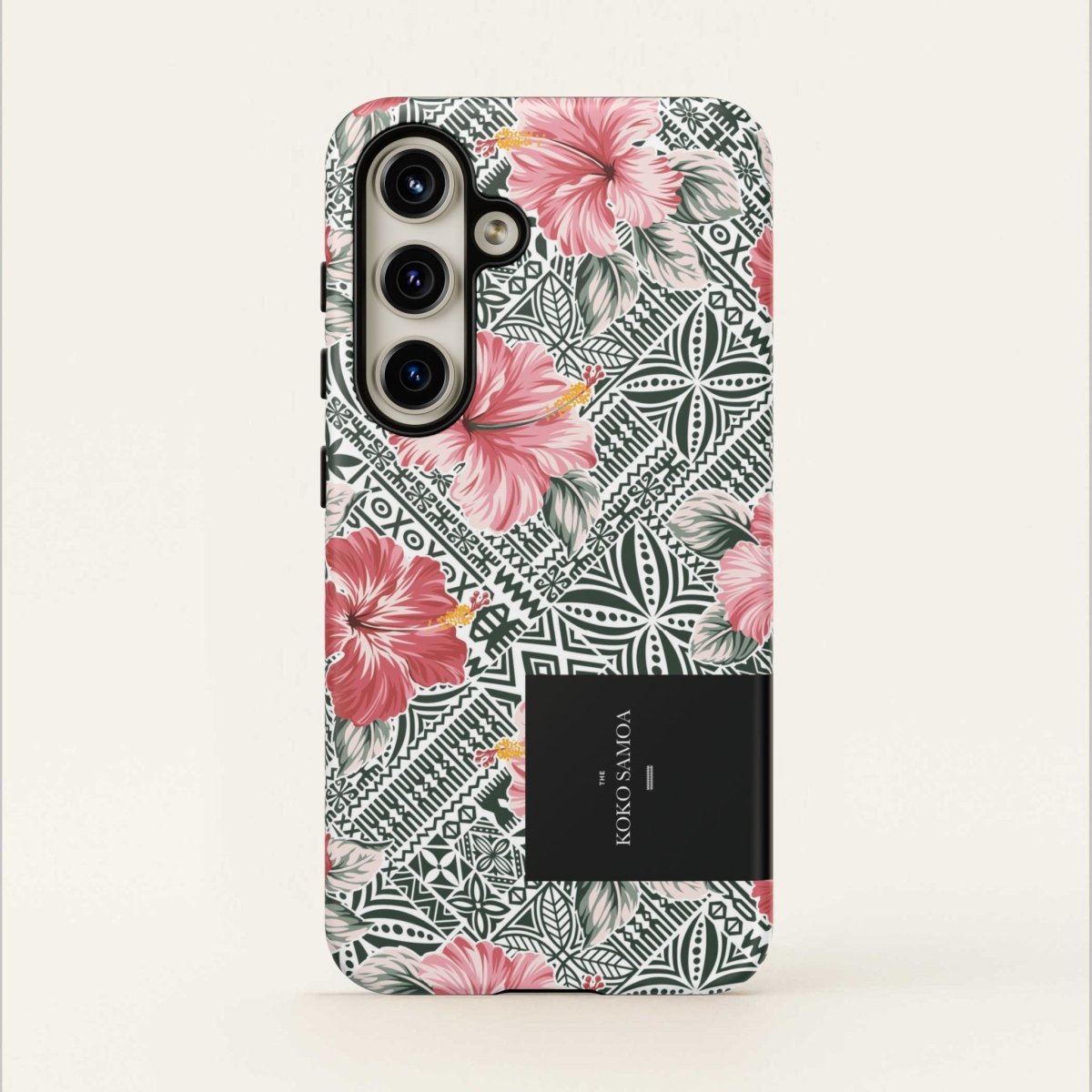 Samsung Tough Phone Case - Solosolo Blooms - AU/NZ/USA - The Koko Samoa