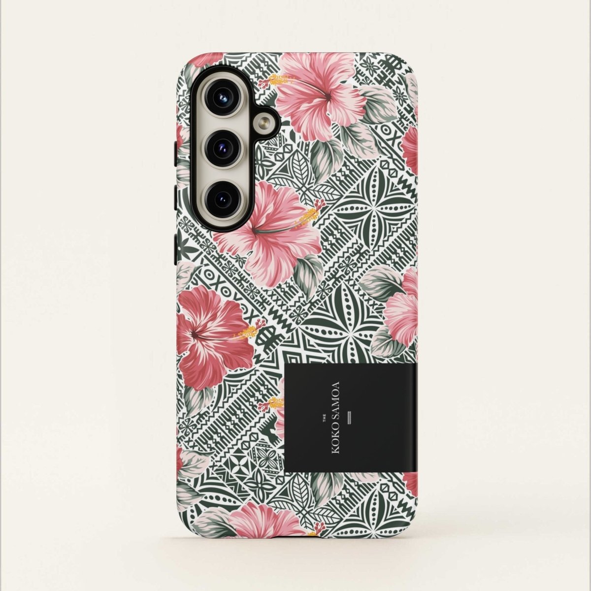 Samsung Tough Phone Case - Solosolo Blooms - AU/NZ/USA - The Koko Samoa