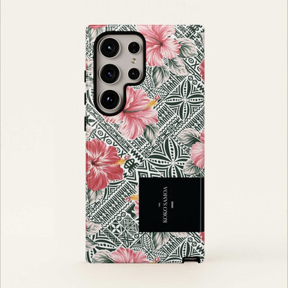 Samsung Tough Phone Case - Solosolo Blooms - AU/NZ/USA - The Koko Samoa