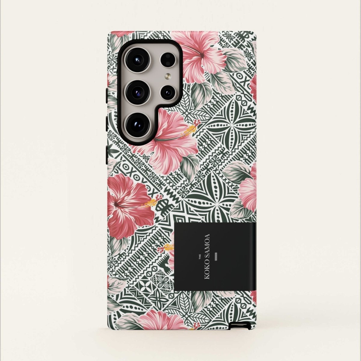 Samsung Tough Phone Case - Solosolo Blooms - AU/NZ/USA - The Koko Samoa