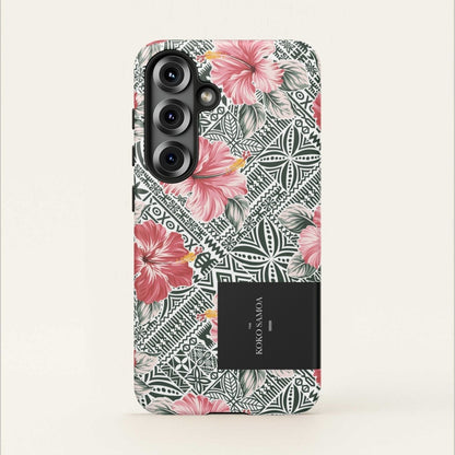 Samsung Tough Phone Case - Solosolo Blooms - AU/NZ/USA - The Koko Samoa