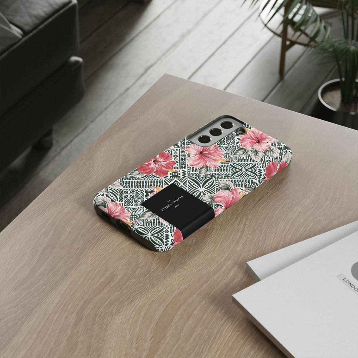 Samsung Tough Phone Case - Solosolo Blooms - AU/NZ/USA - The Koko Samoa