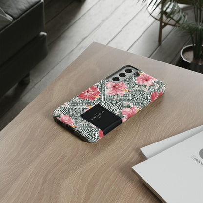 Samsung Tough Phone Case - Solosolo Blooms - AU/NZ/USA - The Koko Samoa
