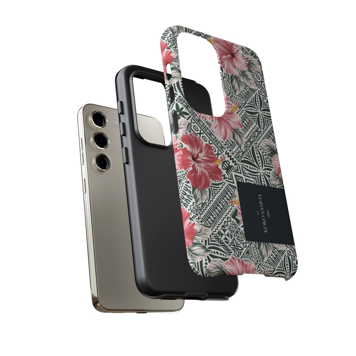 Samsung Tough Phone Case - Solosolo Blooms - AU/NZ/USA - The Koko Samoa