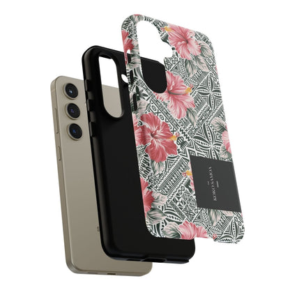 Samsung Tough Phone Case - Solosolo Blooms - AU/NZ/USA - The Koko Samoa