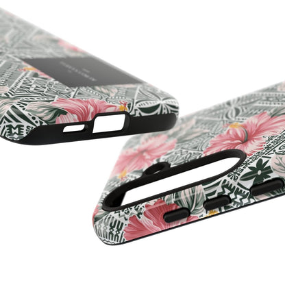 Samsung Tough Phone Case - Solosolo Blooms - AU/NZ/USA - The Koko Samoa