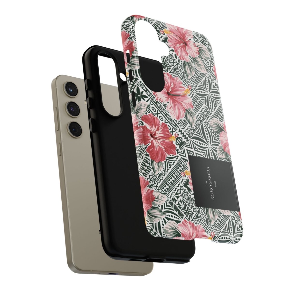 Samsung Tough Phone Case - Solosolo Blooms - AU/NZ/USA - The Koko Samoa