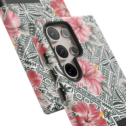 Samsung Tough Phone Case - Solosolo Blooms - AU/NZ/USA - The Koko Samoa