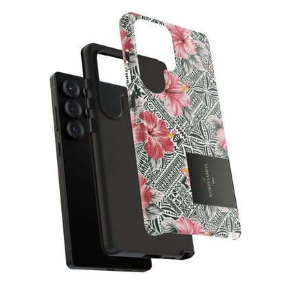 Samsung Tough Phone Case - Solosolo Blooms - AU/NZ/USA - The Koko Samoa