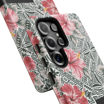 Samsung Tough Phone Case - Solosolo Blooms - AU/NZ/USA - The Koko Samoa