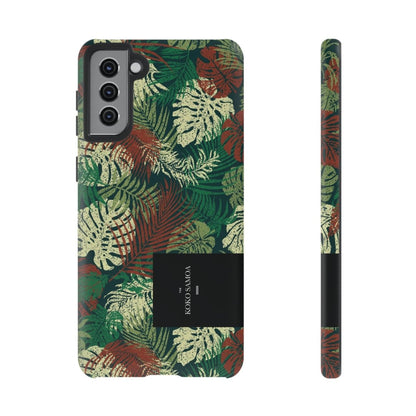 Samsung Tough Phone Case - Tafatafa Greens - AU/NZ/USA - The Koko Samoa