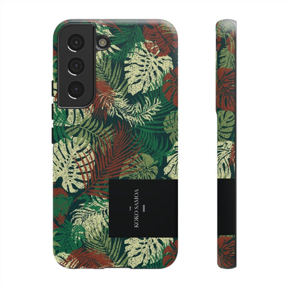 Samsung Tough Phone Case - Tafatafa Greens - AU/NZ/USA - The Koko Samoa