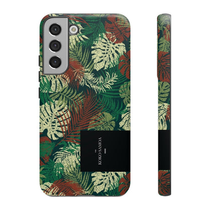 Samsung Tough Phone Case - Tafatafa Greens - AU/NZ/USA - The Koko Samoa