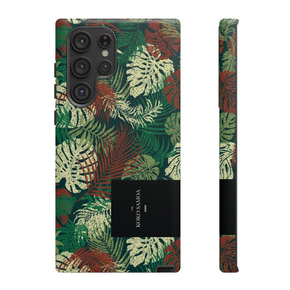 Samsung Tough Phone Case - Tafatafa Greens - AU/NZ/USA - The Koko Samoa