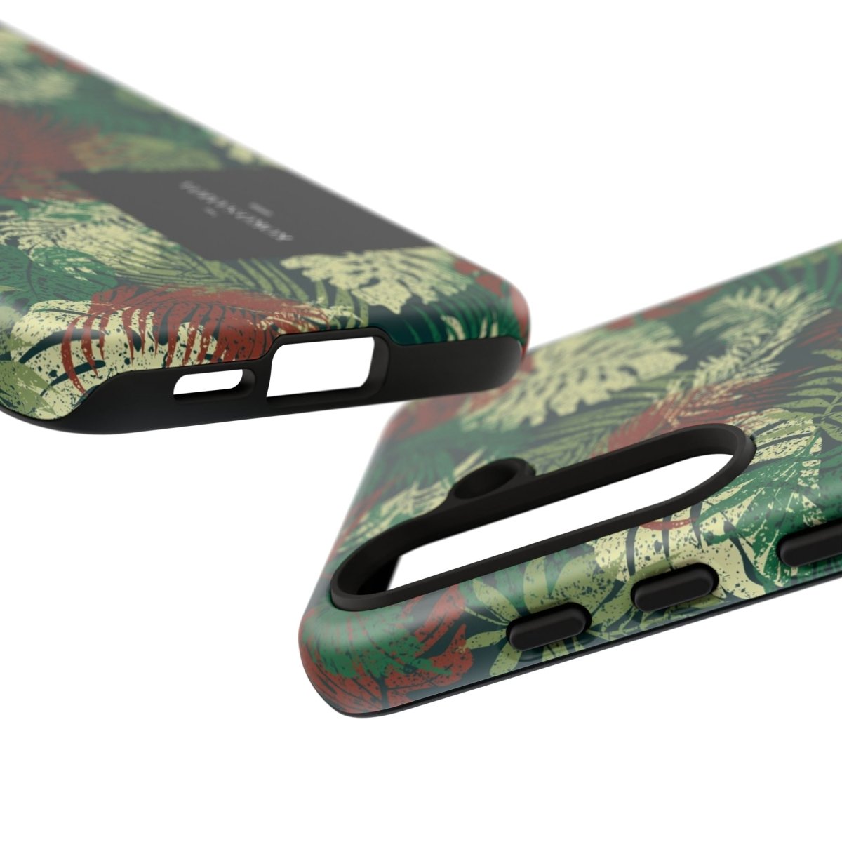 Samsung Galaxy S25 tough phone case by WOYC with Tafatafa Greens design, glossy finish, durable protective cover for AU/NZ/USA.