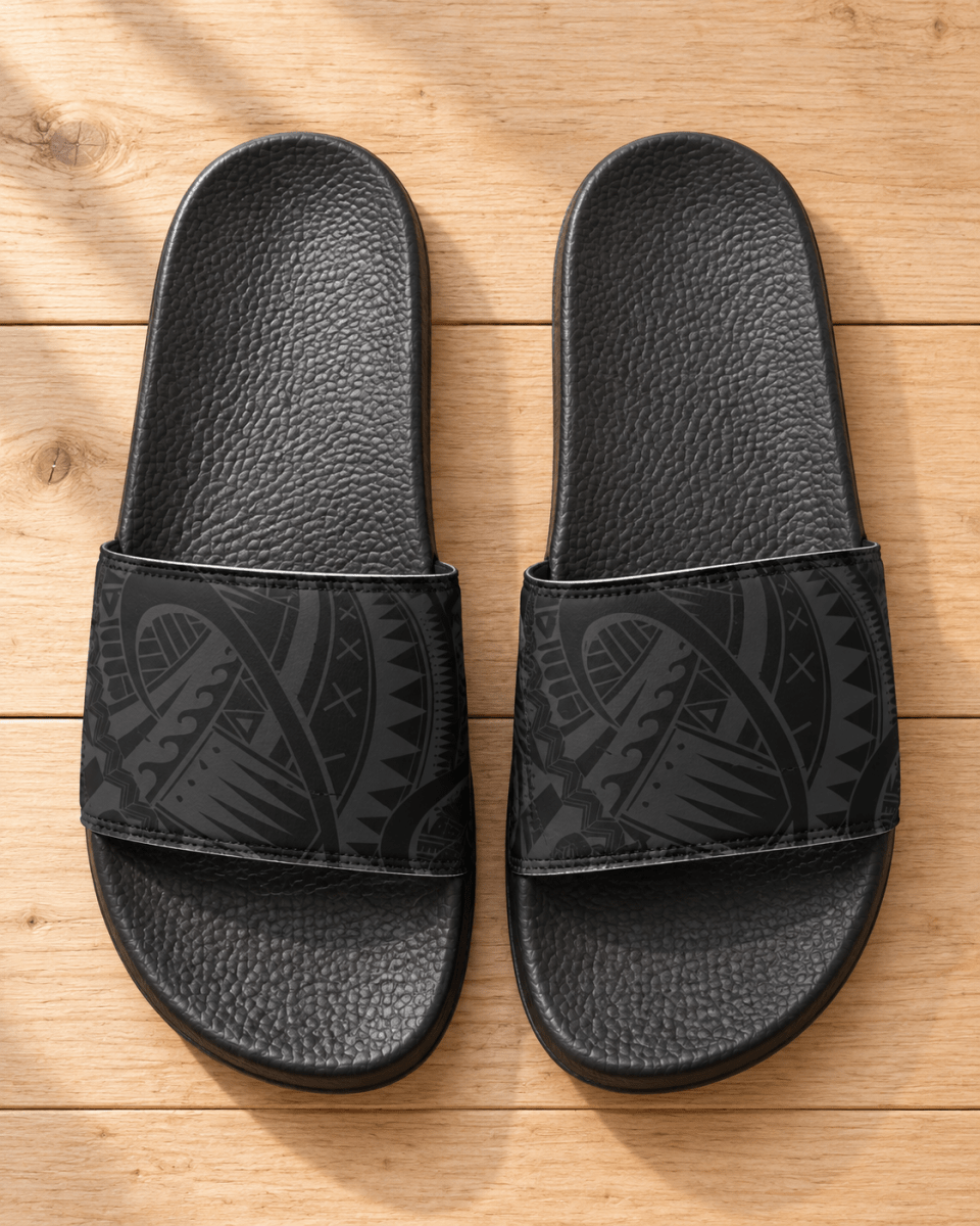 Youth Slide Sandals - Warrior - The Koko Samoa